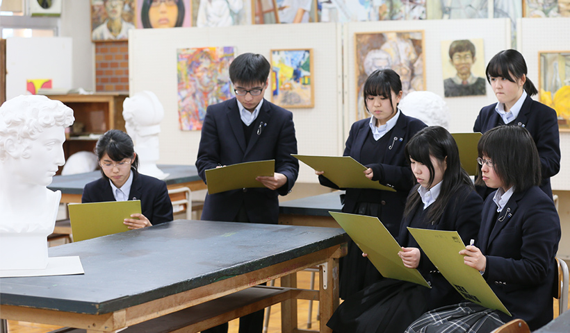 美術部 明和県央高等学校 美術部 明和県央高等学校