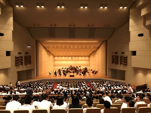 群馬交響楽団高校音楽教室が開催されました。