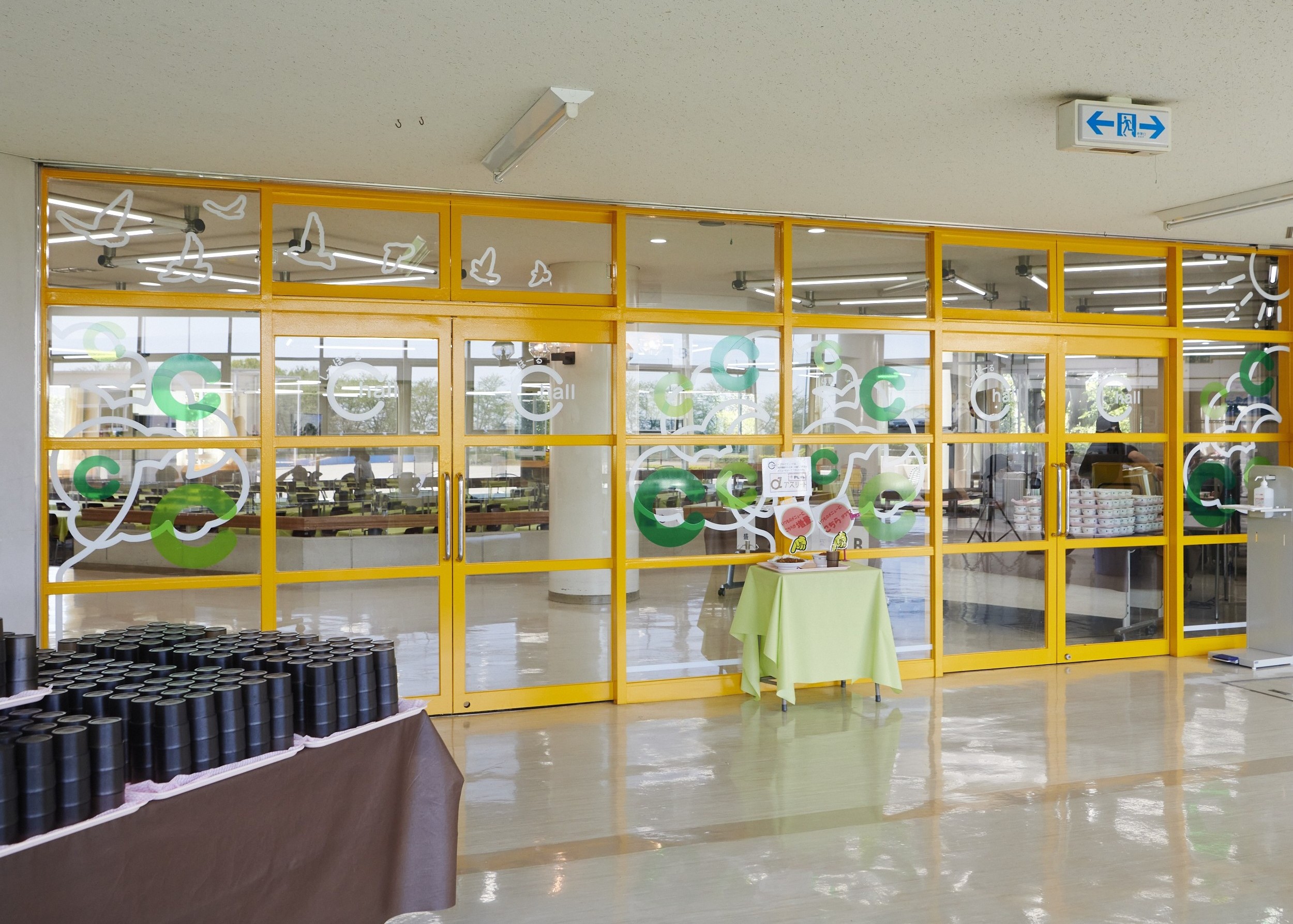03.施設C-hall(食堂) 03.施設C-hall(食堂)